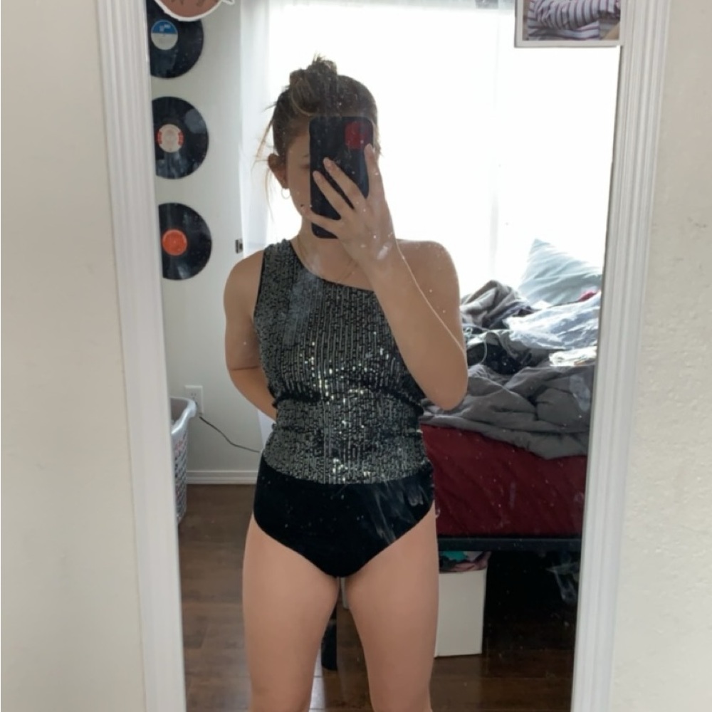 Sparkly bodysuit
